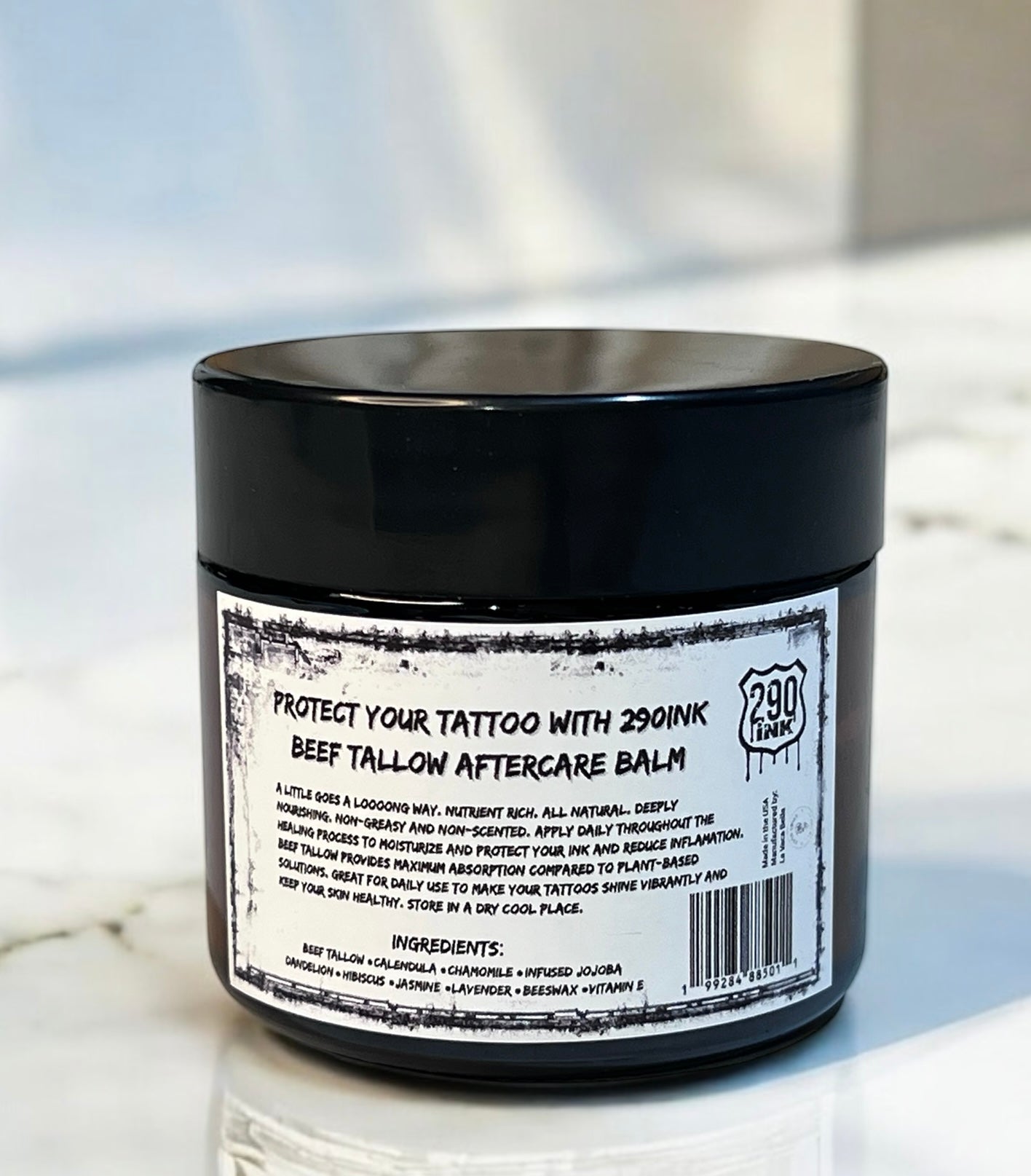 290ink Aftercare Balm, Natural Beef Tallow Formula