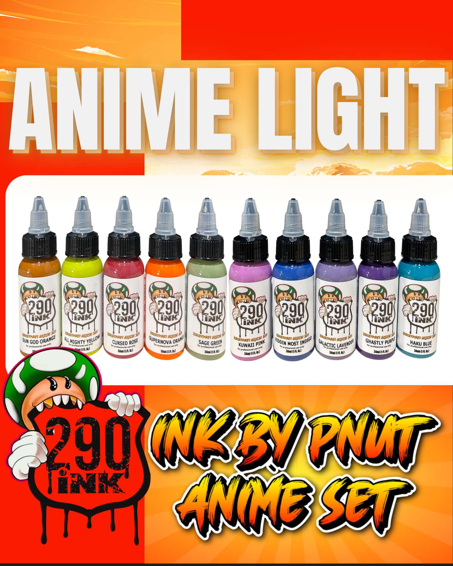 Anime Light Set (10 colors)