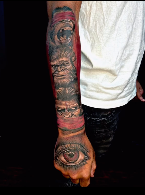 tattoo created with 290ink premium tattoo ink