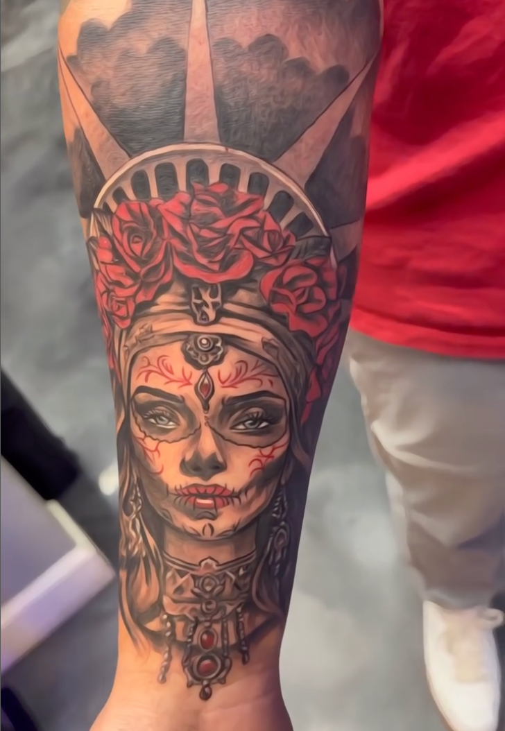 tattoo created with 290ink premium tattoo ink