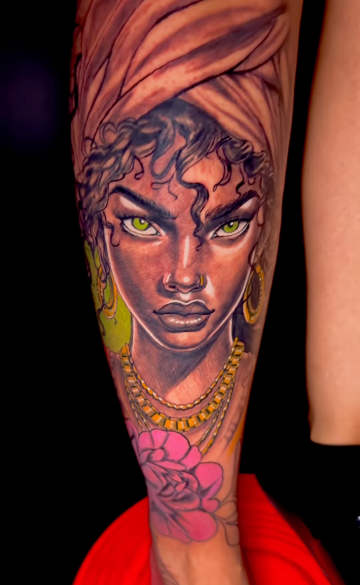 tattoo created with 290ink premium tattoo ink