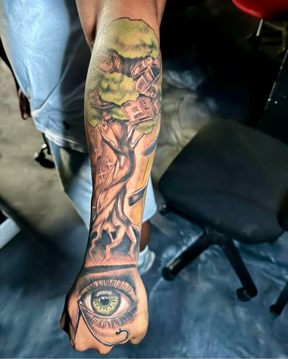 tattoo created with 290ink premium tattoo ink